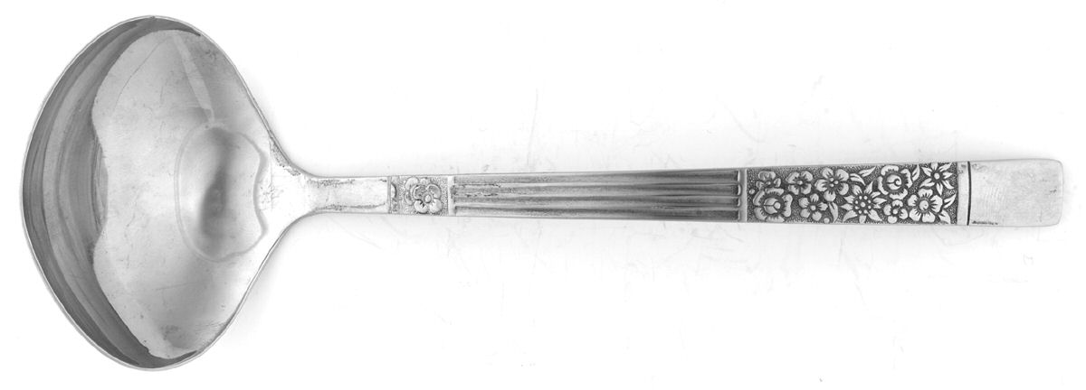 Wildwood (Stainless) Solid Gravy Ladle by Oneida Silver-1