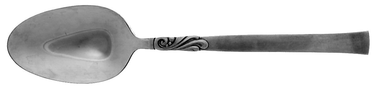 Wind Song (Silverplate, 1955) Tablespoon (Serving Spoon) by Oneida Silver-1