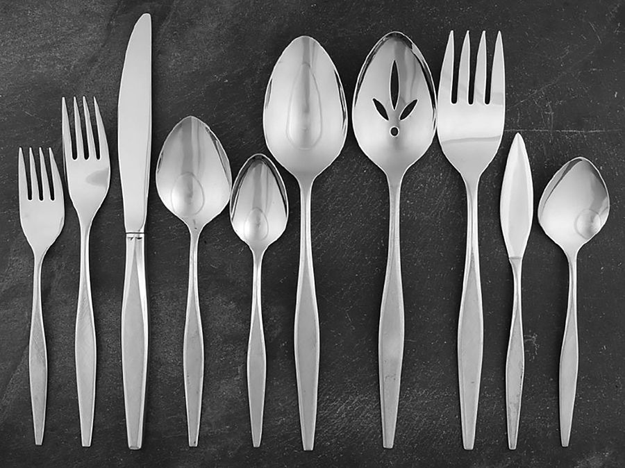 Windrift (Stainless) 45 Piece Starter Set by Oneida Silver-1