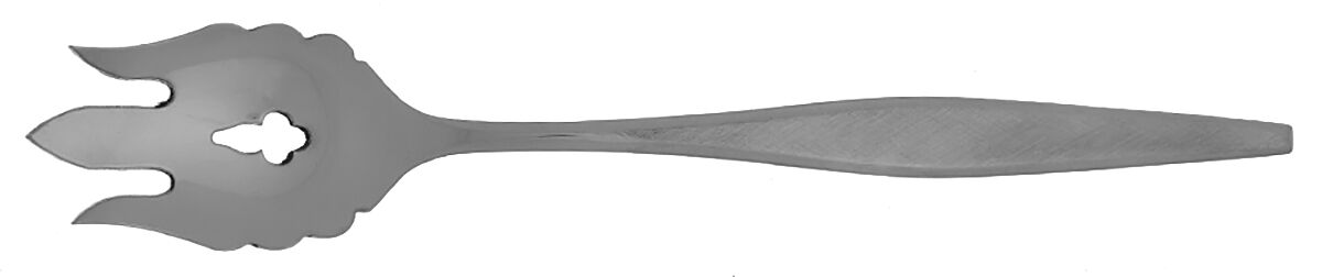 Windrift (Stainless) Vegetable Serving Fork Solid  HC by Oneida Silver-1