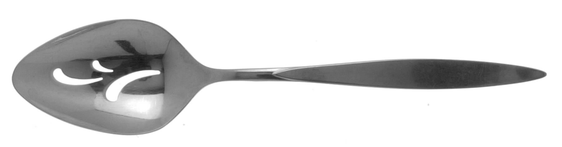 Wintersong (Stainless) Pierced Tablespoon (Serving Spoon) by Oneida Silver-1