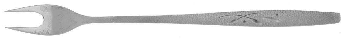 Will O' Wisp (Sterling, 1968) Short Handle Pickle/Olive Fork by Oneida Silver-1