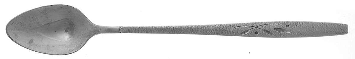 Will O' Wisp (Sterling, 1968) Iced Tea Spoon by Oneida Silver-1