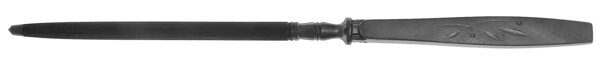 Will O' Wisp (Stainless) Small Steel Rod Sharpener Knife by Oneida Silver-1