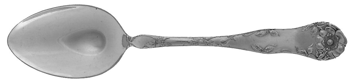 Wild Rose (Silverplate, 1904) Youth Spoon by Oneida Silver-1