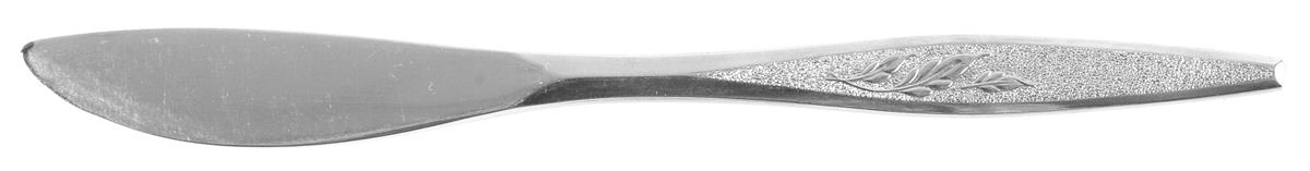 Woodmere (Stainless) Flat Handle Butter Spreader by Oneida Silver-1