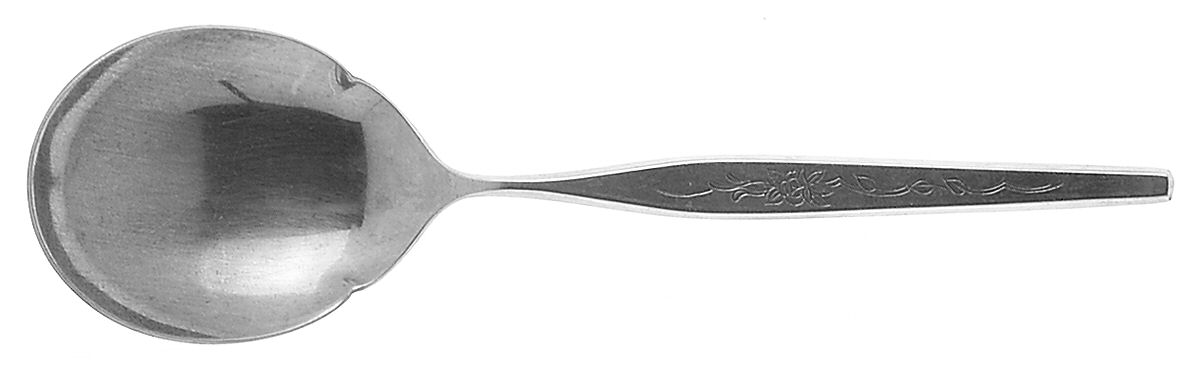 Woodcrest (Stainless) Solid Smooth Casserole Spoon by Oneida Silver-1