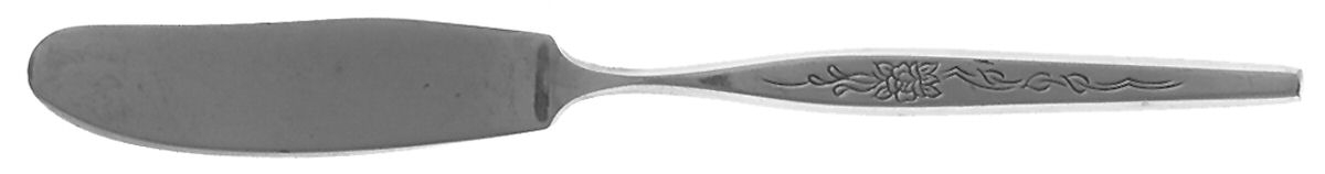 Woodcrest (Stainless) Flat Handle Master Butter Knife by Oneida Silver-1