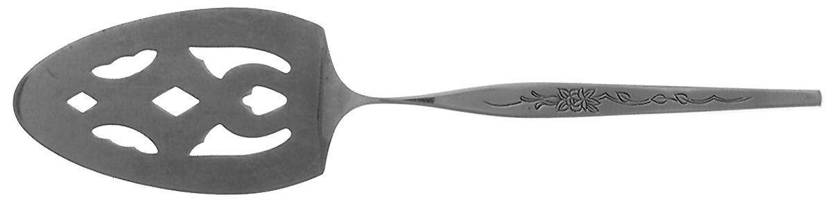 Woodcrest (Stainless) Pierced All Stainless Pie Server by Oneida Silver-1