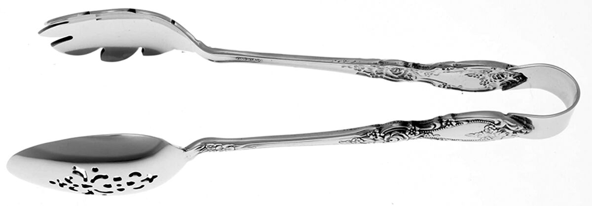 Wordsworth (Stainless) Ice Serving Tongs Large HC by Oneida Silver-1