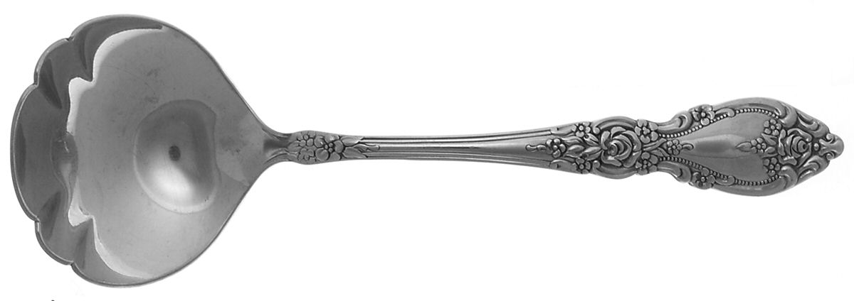 Wordsworth (Stainless) Solid Gravy Ladle by Oneida Silver-1