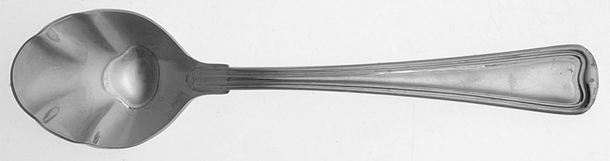OLC1 (STAINLESS) Sugar Shell Spoon by Olde Chelsea-1