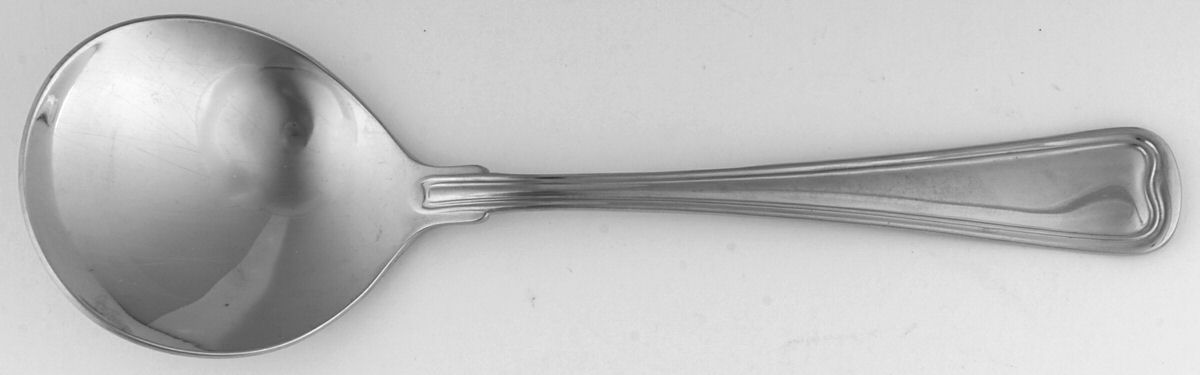 OLC1 (STAINLESS) Solid Serving Spoon by Olde Chelsea-1
