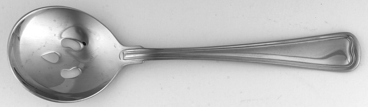 OLC1 (STAINLESS) Pierced Tablespoon (Serving Spoon) by Olde Chelsea-1
