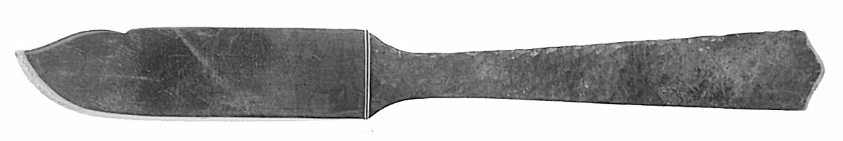 Classic Form (Sterling) Flat Handle Butter Spreader by Old Newbury-1