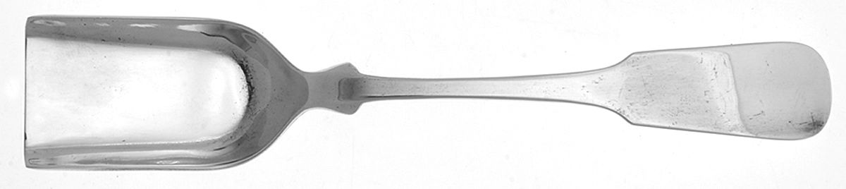 Fiddleback-Old (Sterling, 1810) Sugar Shovel by Old Newbury-1