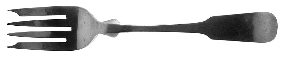 Fiddleback-Old (Sterling, 1810) Individual Salad Fork by Old Newbury-1