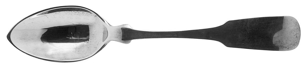 Fiddleback-Old (Sterling, 1810) Teaspoon by Old Newbury-1