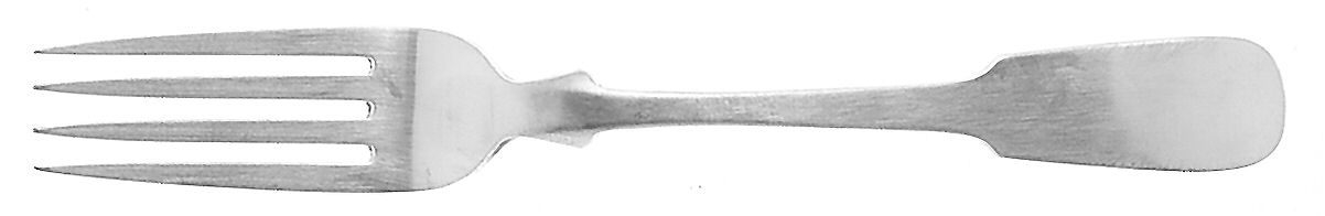 Fiddleback-Old (Sterling, 1810) Fork by Old Newbury-1