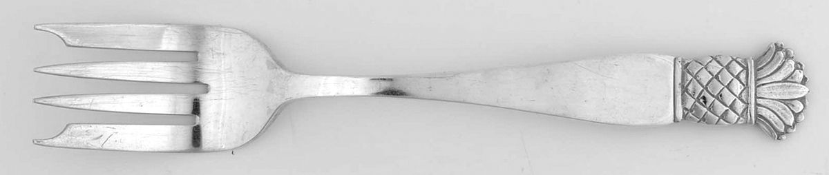 Grenada (Sterling, 1960) Individual Salad Fork by Old Newbury-1