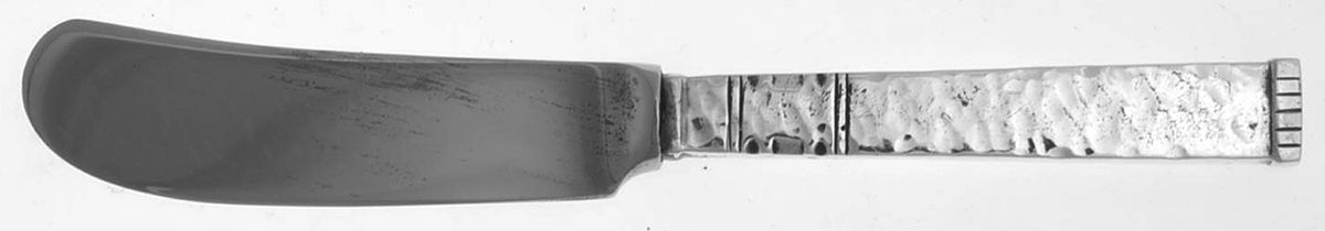 Karen (Sterling, 1939) Butter Spreader Hollow Hdl-Paddle/Stainless Blade by Old Newbury-1