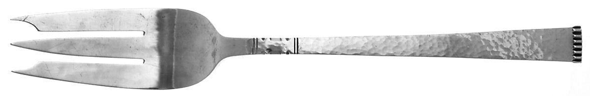 Karen (Sterling, 1939) Vegetable Serving Fork (Solid) by Old Newbury-1