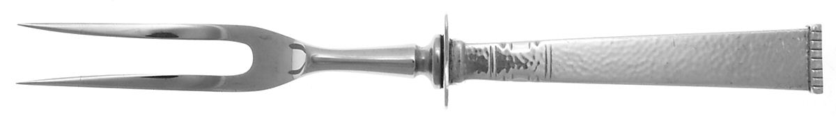 Karen (Sterling, 1939) Small Carving Fork W/Sterling Guard by Old Newbury-1