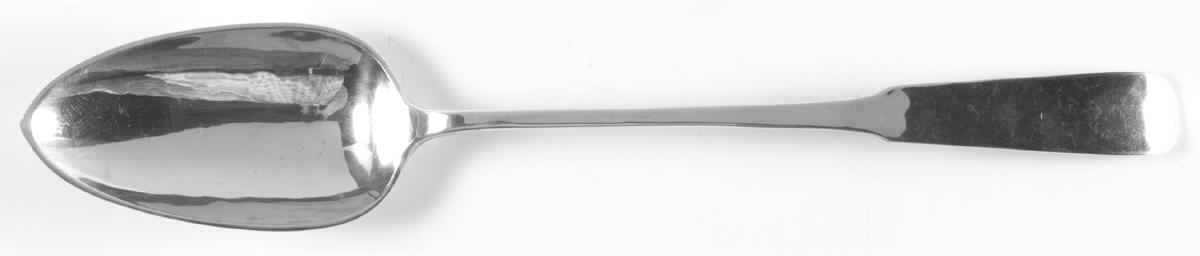 Moulton (Sterling, 1800) Solid Platter Spoon by Old Newbury-1