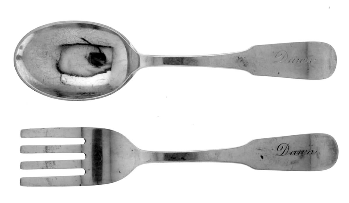 Moulton (Sterling, 1800) 2 Pc Baby Set (BF, BS) by Old Newbury-1