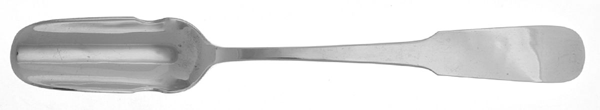 Moulton (Sterling, 1800) Solid Cheese Scoop by Old Newbury-1