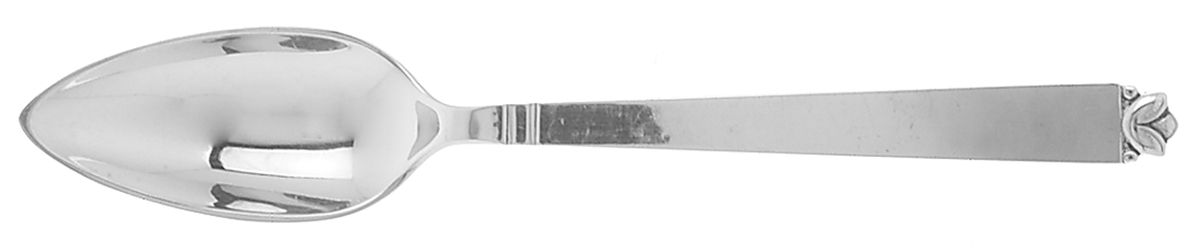 Oak Leaf (Sterling, 1939, No Signature Marks) Fruit/Orange Spoon by Old Newbury-1