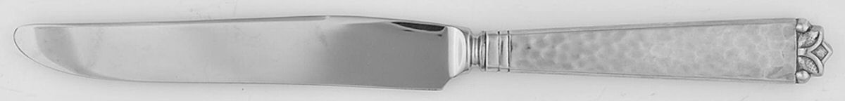 Oak Leaf (Sterling, 1939, No Signature Marks) New French Hollow Knife with Bolster by Old Newbury-1