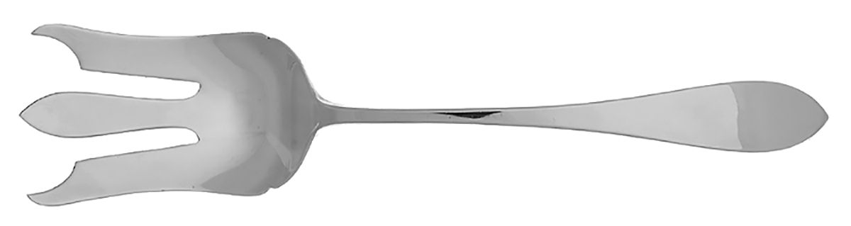 Old Newbury (Sterling, 1800) Solid Salad Serving Fork by Old Newbury-1