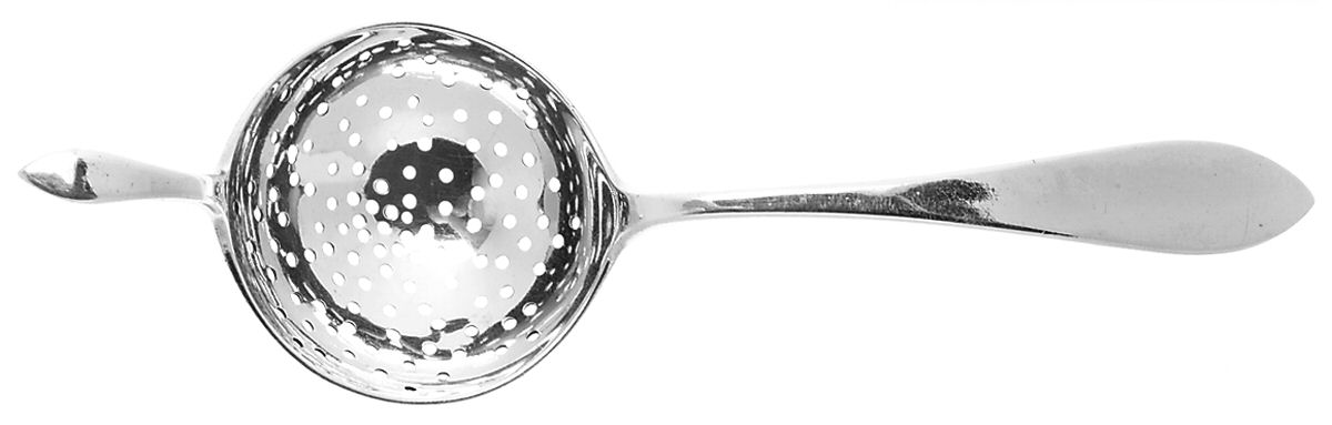 Old Newbury (Sterling, 1800) Solid Individual Overcup Tea Strainer by Old Newbury-1