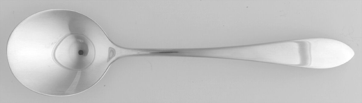 Old Newbury (Sterling, 1800) Round Bowl Soup Spoon (Bouillon) by Old Newbury-1