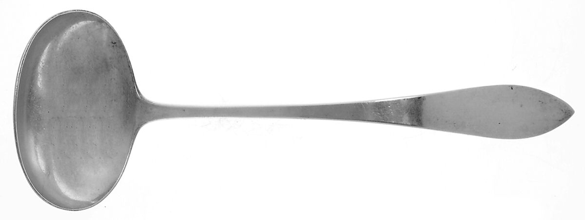 Old Newbury (Sterling, 1800) Oyster Ladle Solid Piece by Old Newbury-1