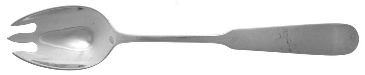 Panel Antique (1810) Ice Cream Fork by Old Newbury-1