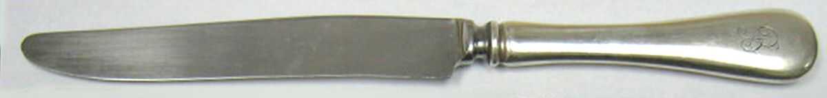 Wilton (Sterling) New French Hollow Knife with Bolster by Old Newbury-1