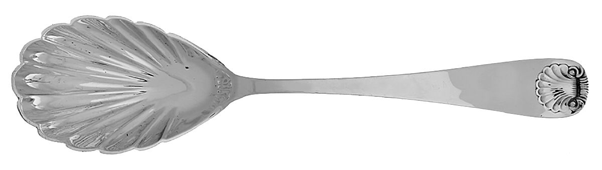 Windsor Shell (Sterling, 1967) Sugar Shell Spoon by Old Newbury-1