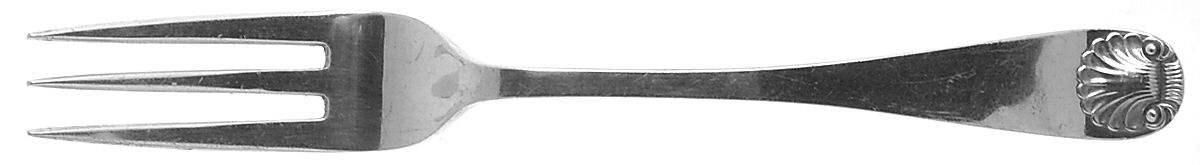 Windsor Shell (Sterling, 1967) 3-Tine Luncheon Fork by Old Newbury-1