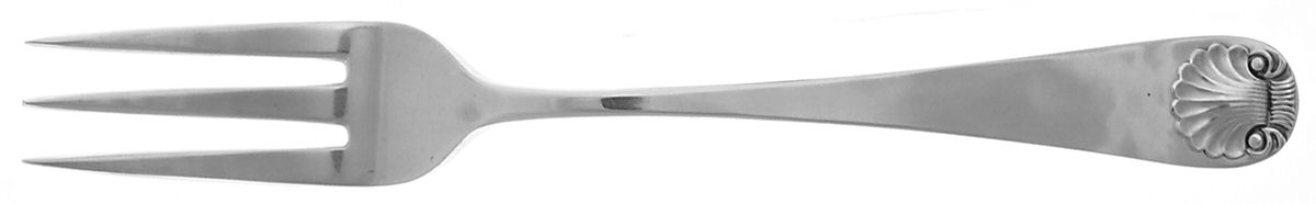 Windsor Shell (Sterling, 1967) 3-Tine Salad Fork by Old Newbury-1