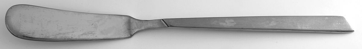 Caprice (Stainless) Flat Handle Master Butter Knife by Orleans-1