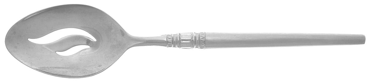 Dauphine (Stainless) Pierced Tablespoon (Serving Spoon) by Orleans-1