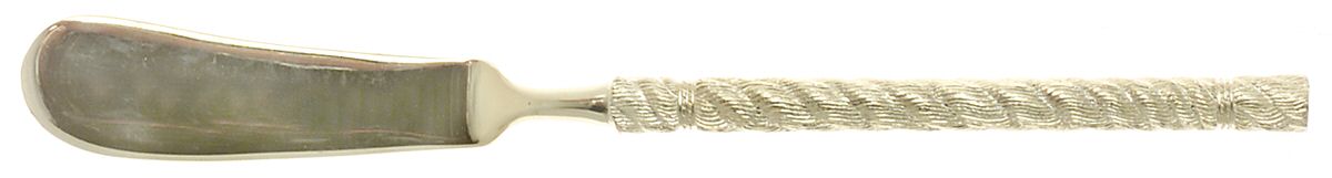 Golden Torsade (Gold Electroplate) Flat Handle Master Butter Knife by Orleans-1