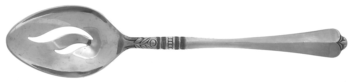 Cherie (Stainless) Pierced Tablespoon (Serving Spoon) by Orleans-1