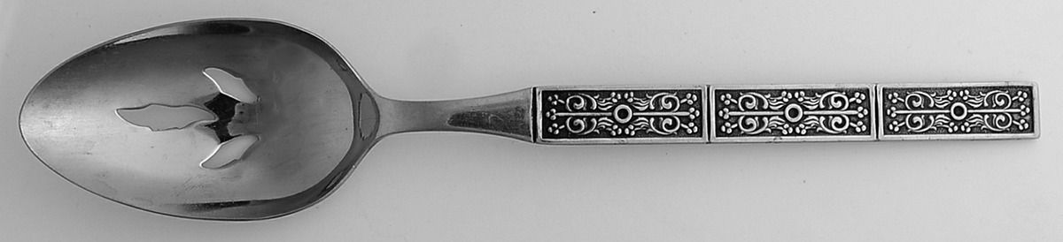 ORL16 (STAINLESS) Pierced Tablespoon (Serving Spoon) by Orleans-1