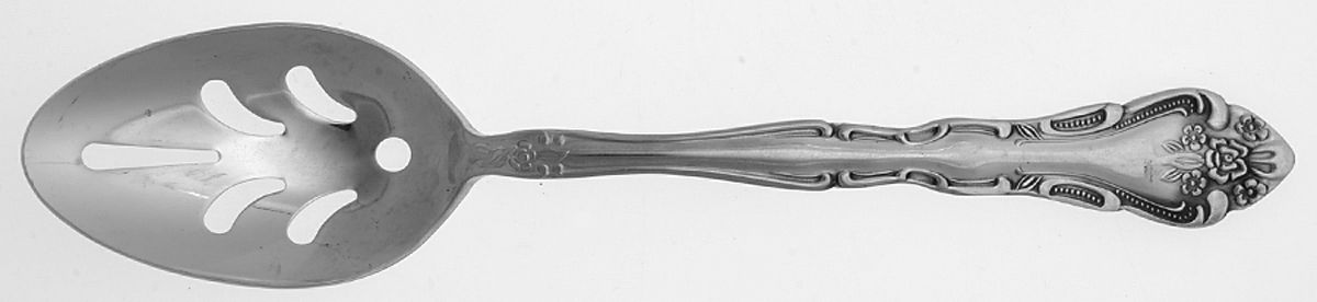ORL26 (STAINLESS) Pierced Tablespoon (Serving Spoon) by Orleans-1
