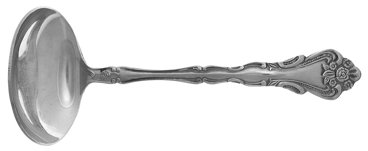 ORL26 (STAINLESS) Solid Gravy Ladle by Orleans-1