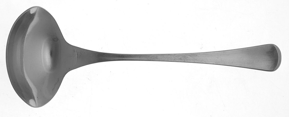 ORL5 (STAINLESS) Solid Gravy Ladle by Orleans-1