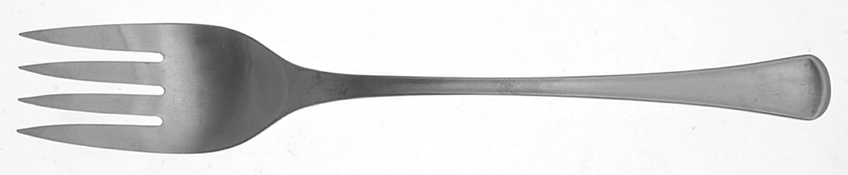 ORL5 (STAINLESS) Medium Solid Cold Meat Serving Fork by Orleans-1